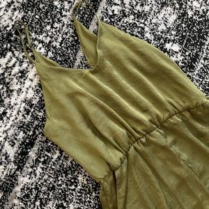 Silky Wide-legged Jumpsuit Plus Size